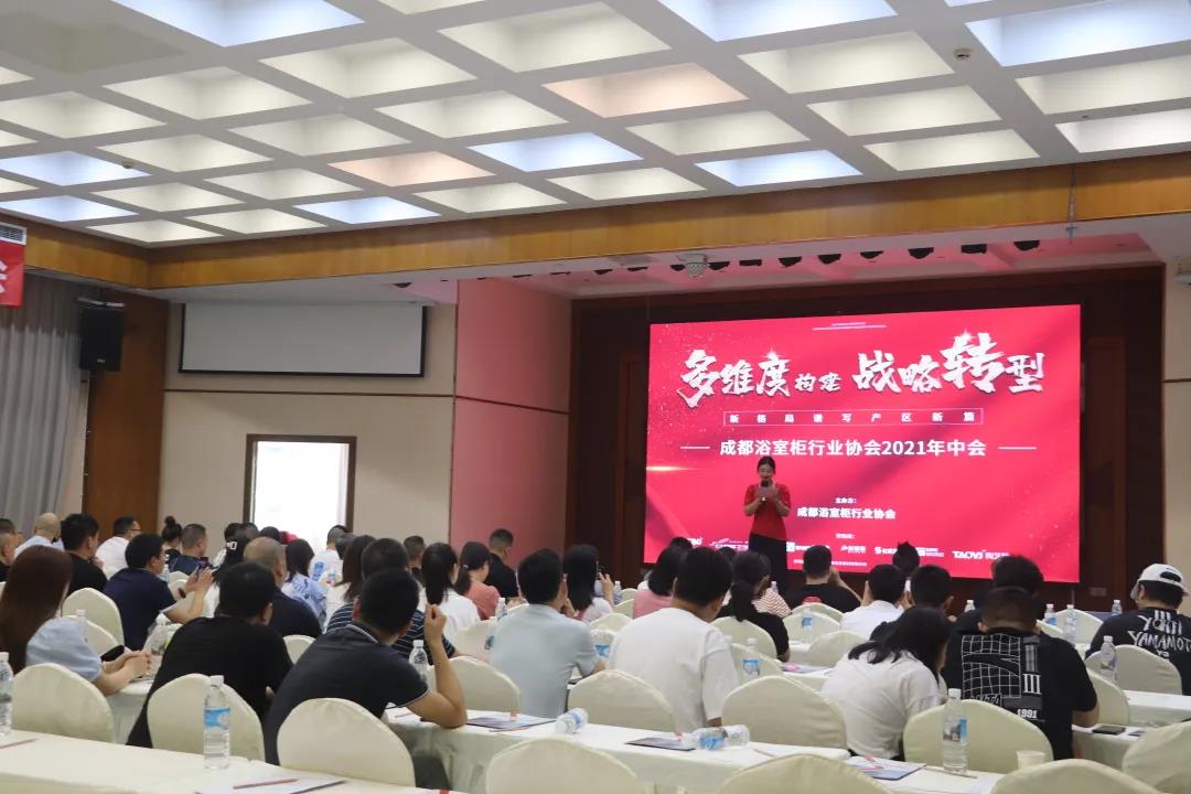 2022成都建博會赴成都浴室柜行業(yè)協會2021年中會推介，打造西部衛(wèi)浴產業(yè)新高地(圖2)